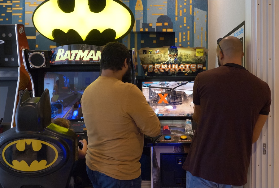 Bat-Man and Terminator Arcade Games