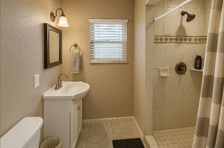 beautiful airbnb vacation rental bathrooms