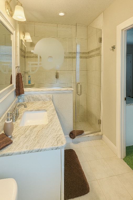 big bathrooms for vacation rentals