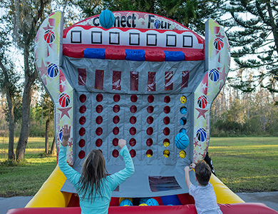 connect four basketball