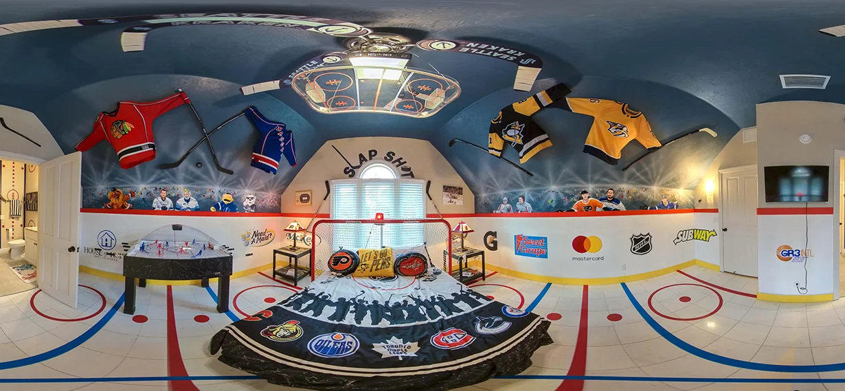 hockey themed bedroom